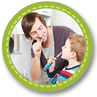 mycie zębów